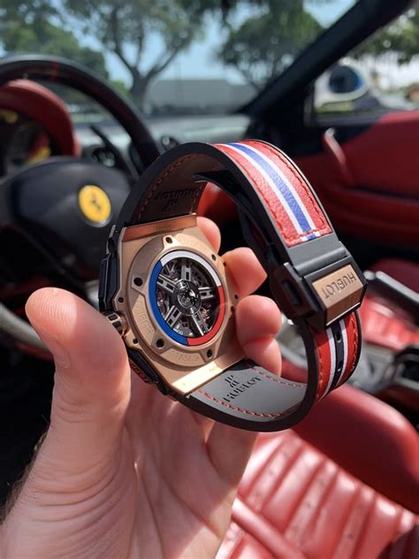 hublot x ferrari